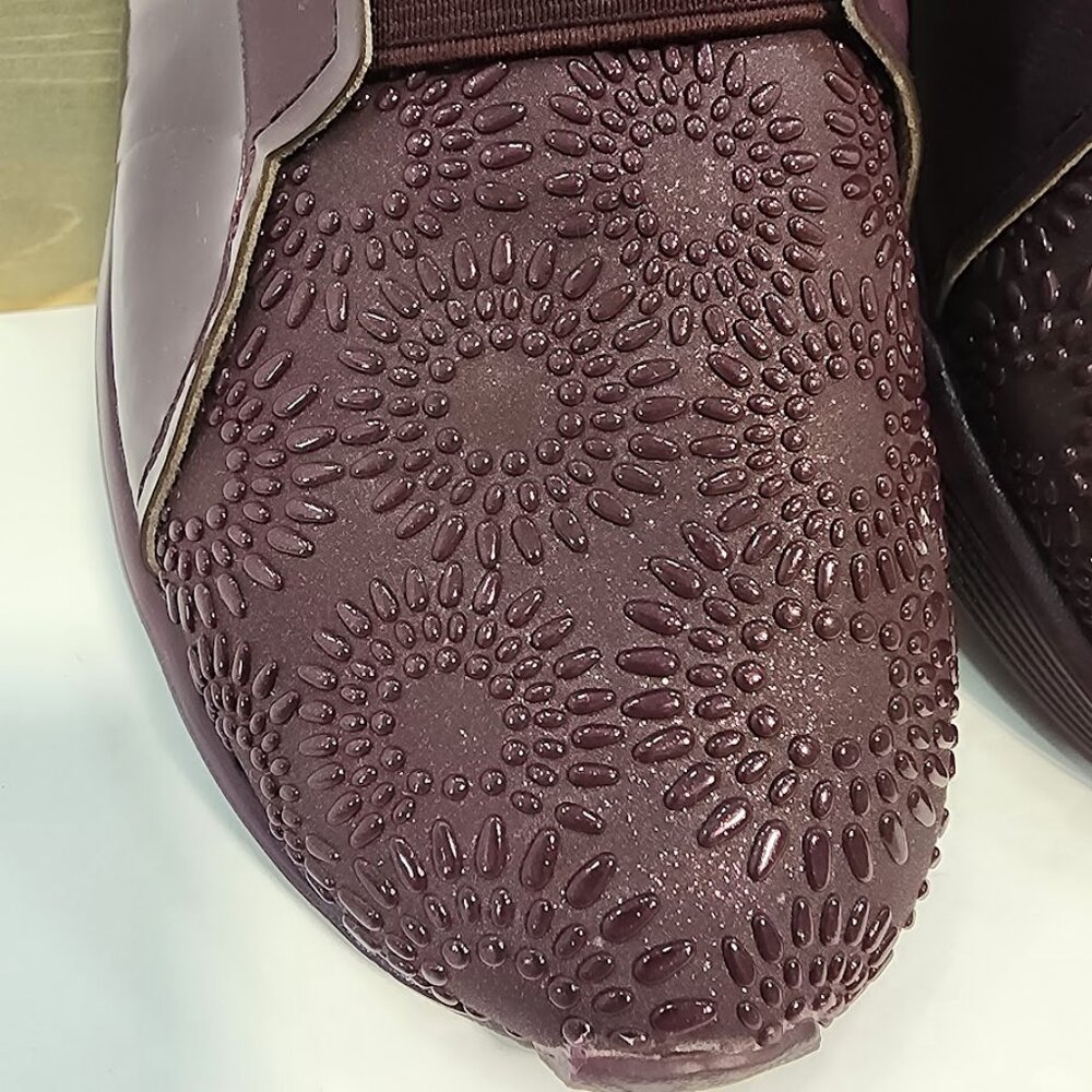 Puma Womens Fierce KRM Sneakers 9 High Top Burgundy Trainers - Picture 5 of 10
